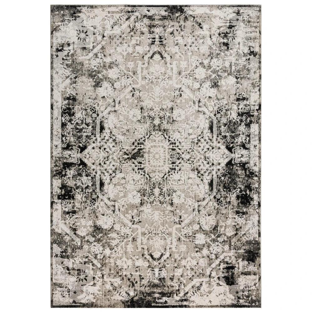 Bria Medallion Natural Area Rugs For Living Room