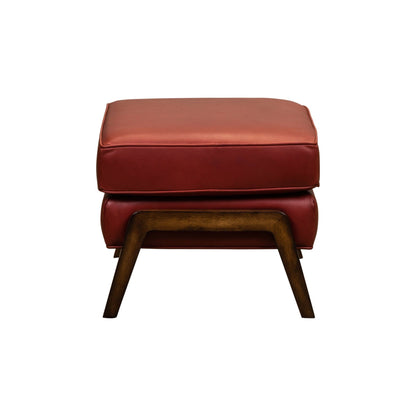 Anastasia Rectangular Leather Ottoman