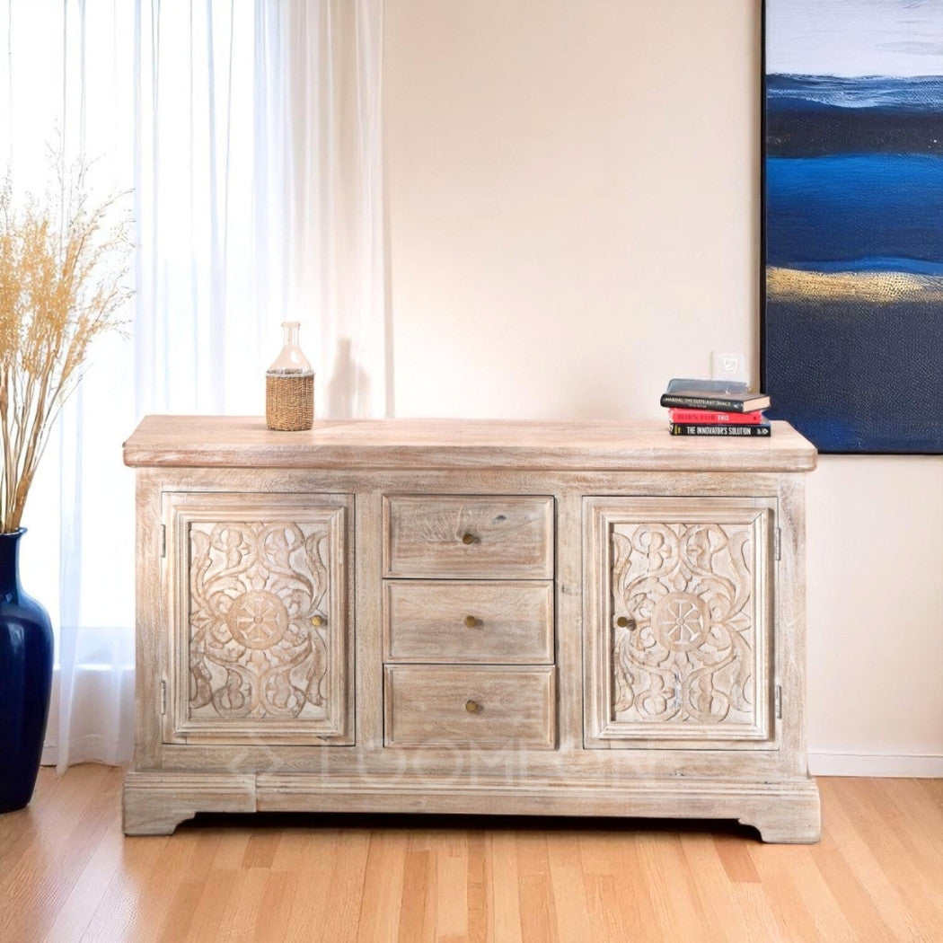 Olyndra Two Doors Wood Sideboard