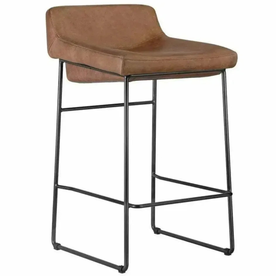 Counter Stool Open Road Brown Contemporary