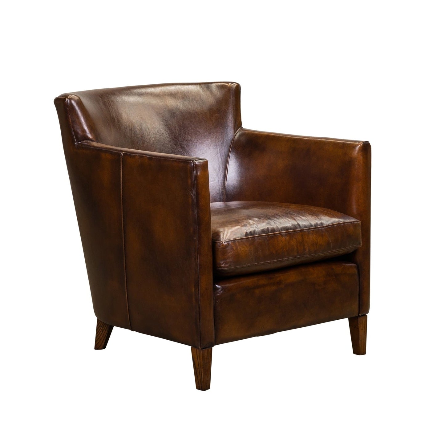 Laura Leather In Richmond Lager Chair