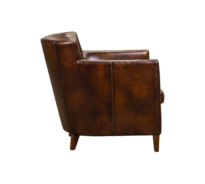 Laura Leather In Richmond Lager Chair