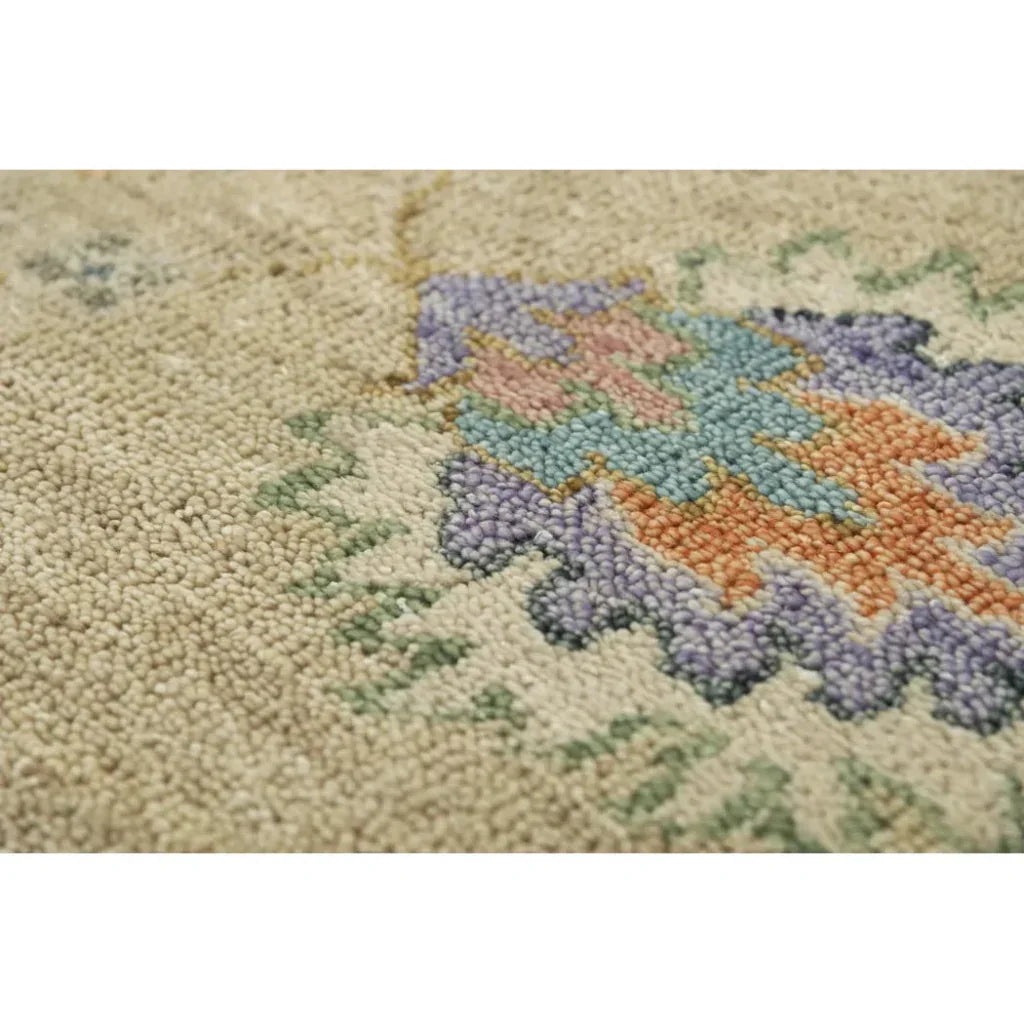 Cola Floral Beige Large Area Rugs For Living Room - LOOMLAN - LOOMLAN - Area Rugs