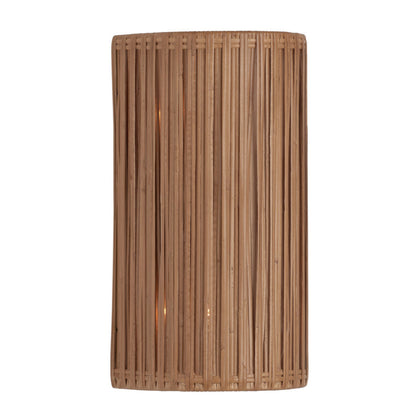 Wildwood Avondale Woven Rattan Wall Sconce