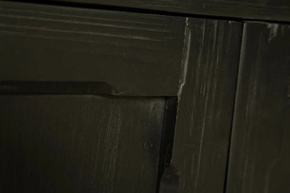 Peebles Wooden Black Display Cabinet -- view 5