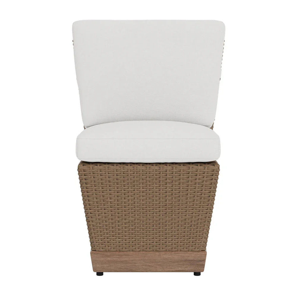 Charisma Aluminum Outdoor Armless Dining Chair