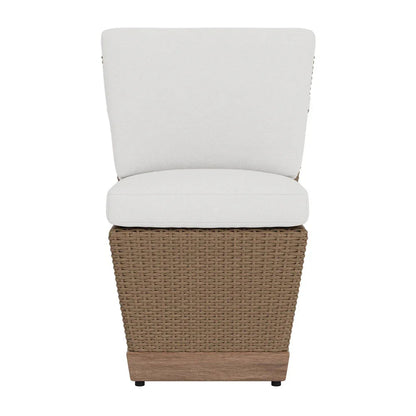 Charisma Aluminum Outdoor Armless Dining Chair