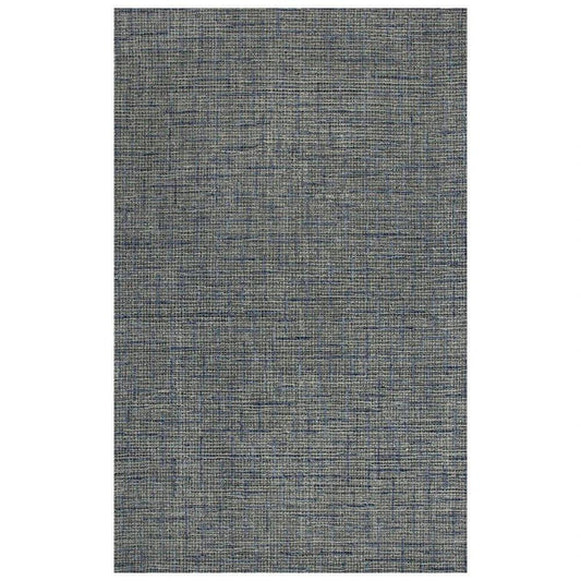 LOOMLAN Amna Checkered Blue Area Rugs