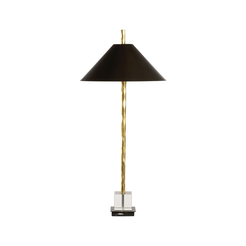 Chelsea House Davis Crystal Base Table Lamp