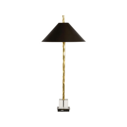 Chelsea House Davis Crystal Base Table Lamp