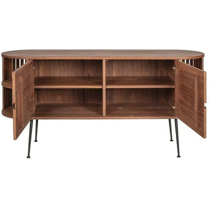 62.5 Inch Sideboard Brown Mid-Century Modern Sideboards LOOMLAN By Moe's Home