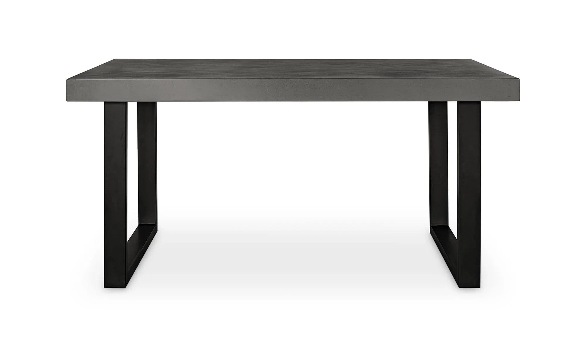 63 Inch Outdoor Dining Table Small Grey Contemporary-Outdoor Dining Tables-Moe's Home-LOOMLAN