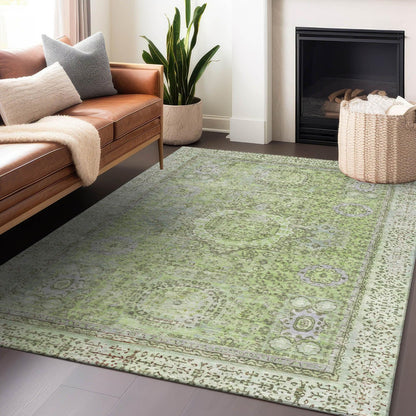 Irias Aloe Washable Indoor-Outdoor Rug -- view 2