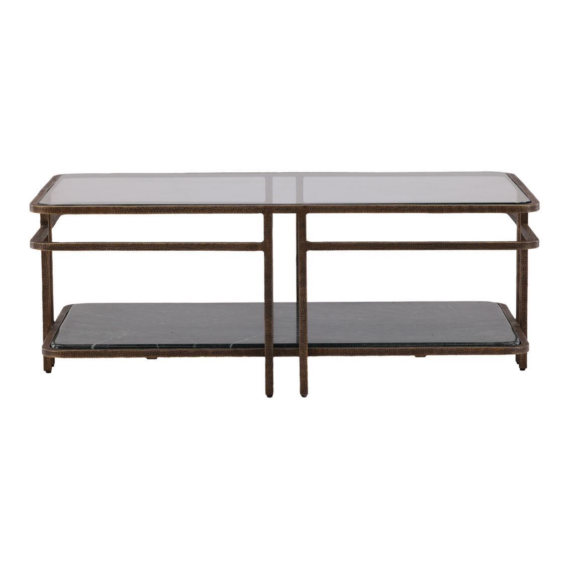 Furniture Classics Buckroe Iron Frame Rectangular Coffee Table
