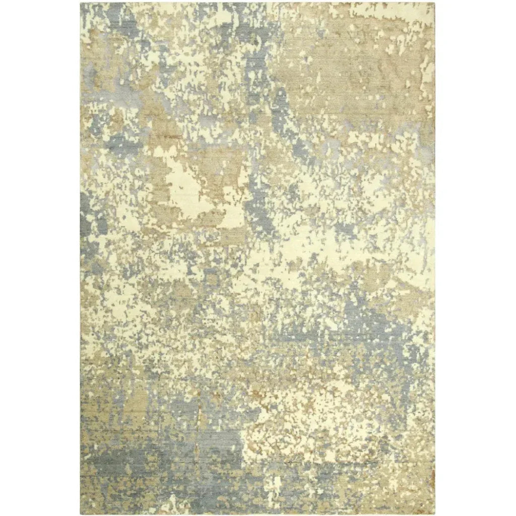 Ciba Abstract Beige Large Area Rugs For Living Room