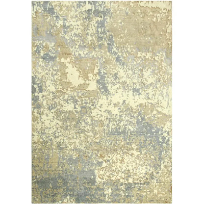 Ciba Abstract Beige Large Area Rugs For Living Room