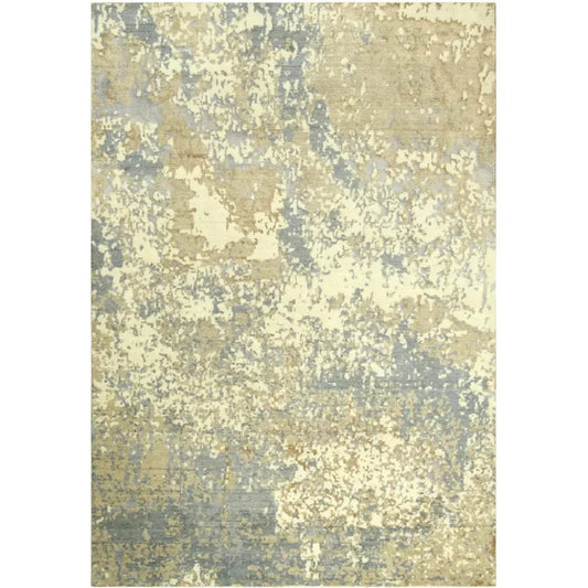 Ciba Abstract Beige Large Area Rugs For Living Room