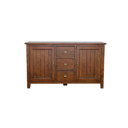 Irish Coast Three Drawers Wood Sideboard -- view 5