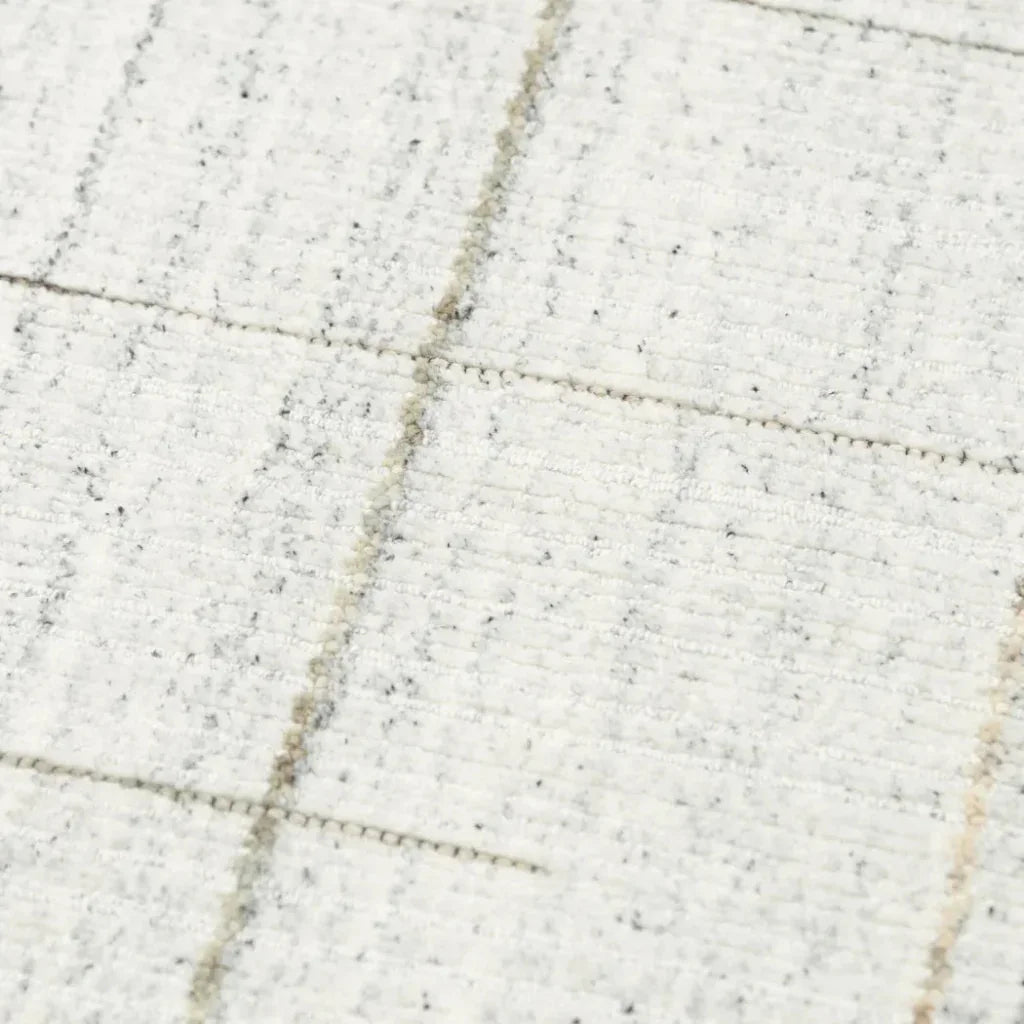 Ayur Solid Ivory Area Rugs For Living Room - LOOMLAN - LOOMLAN - Area Rugs