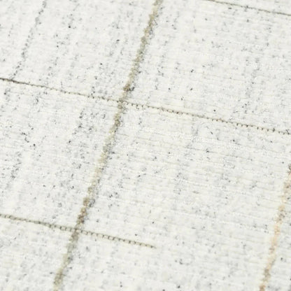 Ayur Solid Ivory Area Rugs For Living Room - LOOMLAN - LOOMLAN - Area Rugs