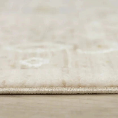 Cutt Floral Natural Area Rugs For Living Room - LOOMLAN - LOOMLAN - Area Rugs