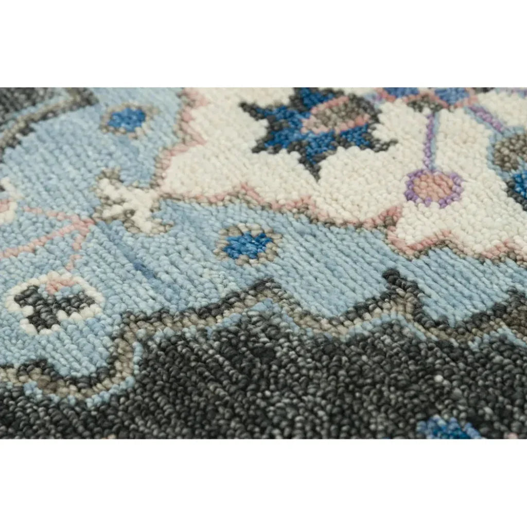 Cogo Geometric Charcoal Large Area Rugs For Living Room - LOOMLAN - LOOMLAN - Area Rugs