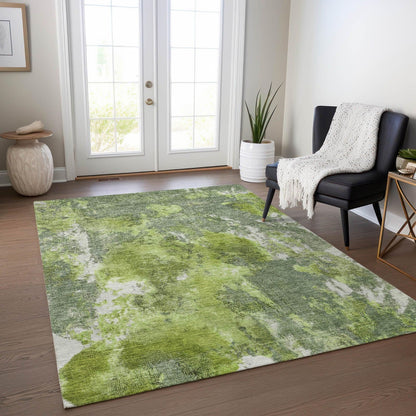 Jaelion Aloe Washable Indoor-Outdoor Rug -- view 2