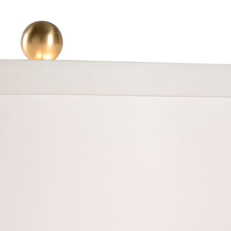 Chelsea House Hopper Gold Accents Smooth Finish Table Lamp