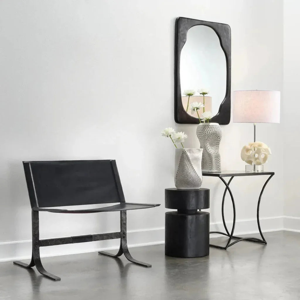 Dylan Wooden Round Side Table -- view 9