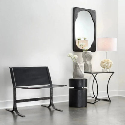 Dylan Wooden Round Side Table -- view 9