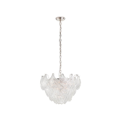 Shell Striking Glass Chandelier