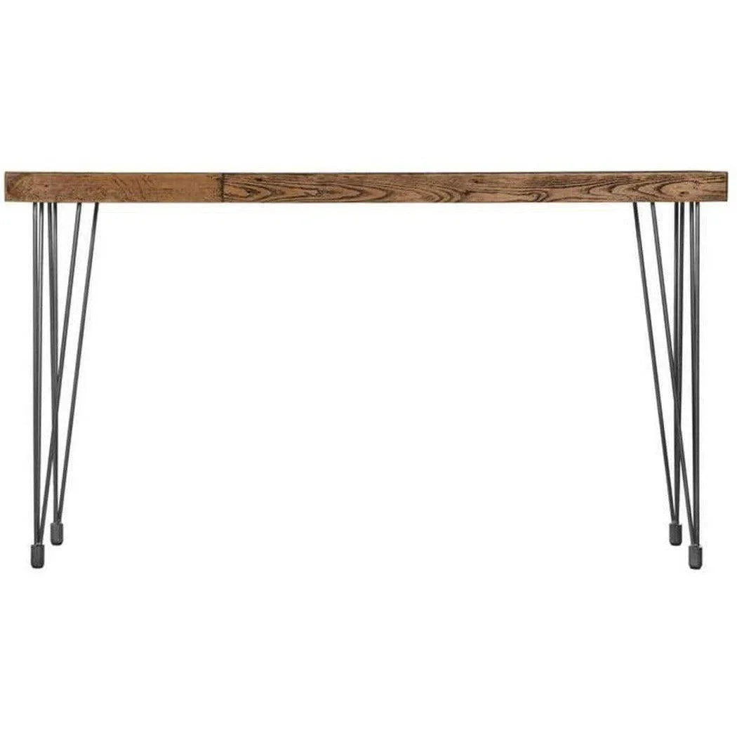 67 Inch Console Table Natural Industrial Console Tables LOOMLAN By Moe's Home