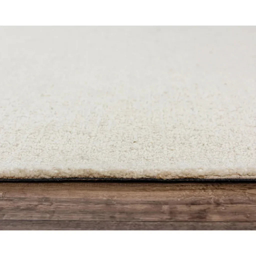 Chos Wool White Hallway Kitchen Runner Rug - LOOMLAN - LOOMLAN - Area Rugs