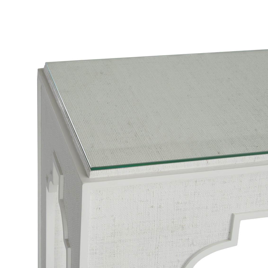 Chelsea House Yangon Raffia Warp Console Table