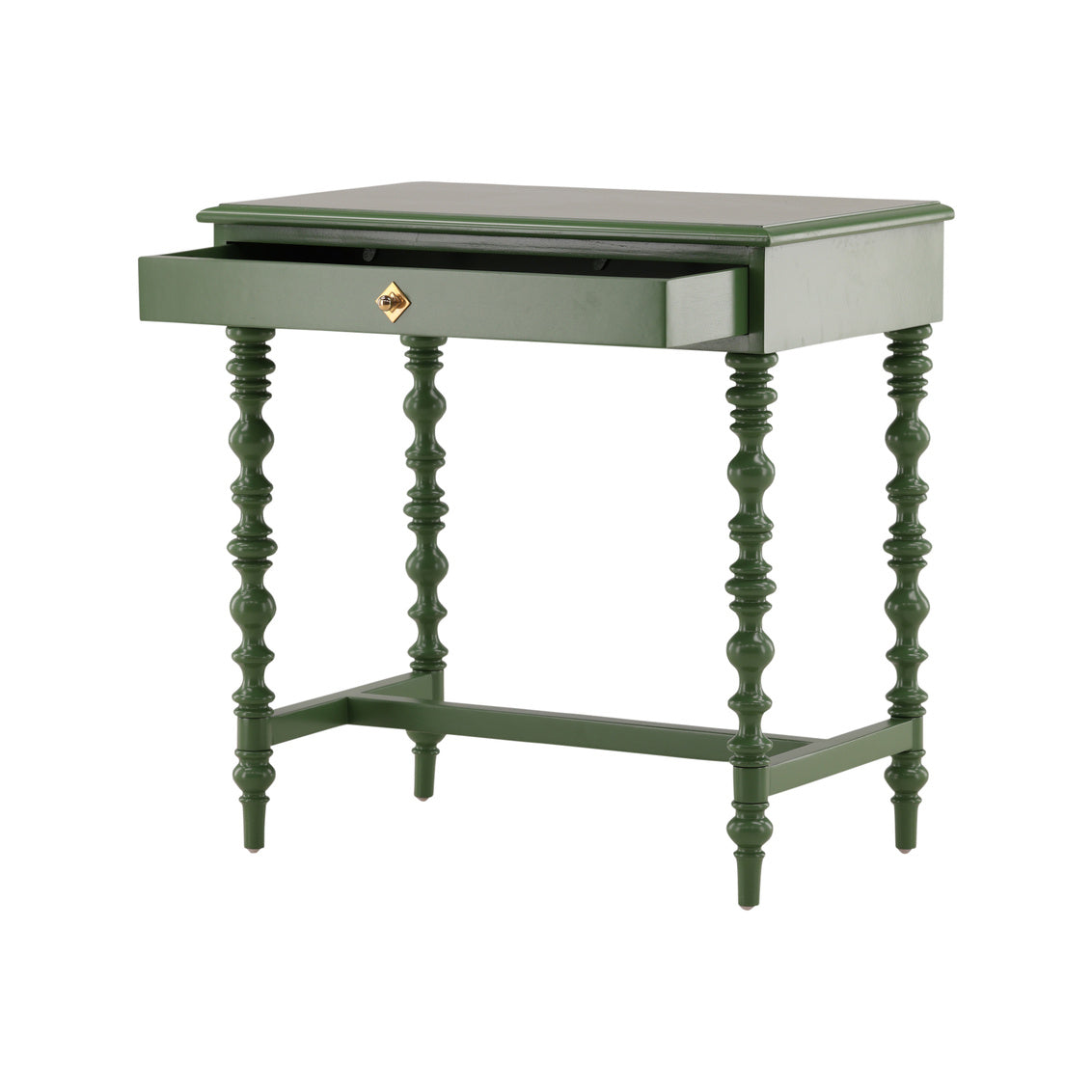 Furniture Classics Zepatta One Drawer Wood Side Table