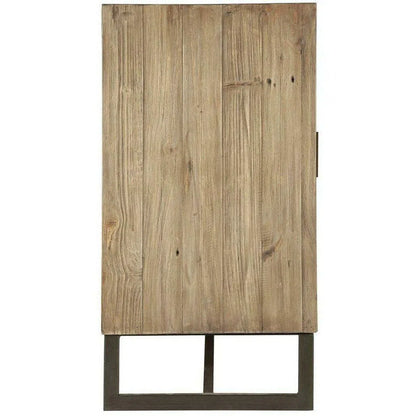 67.75 Inch Sideboard for Dining Room Brown Rustic Sideboards LOOMLAN By Moe's Home