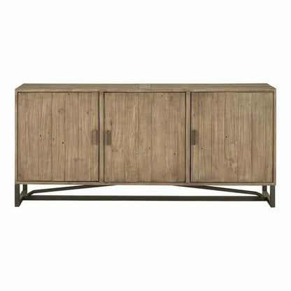 67.75 Inch Sideboard for Dining Room Brown Rustic Sideboards LOOMLAN By Moe's Home