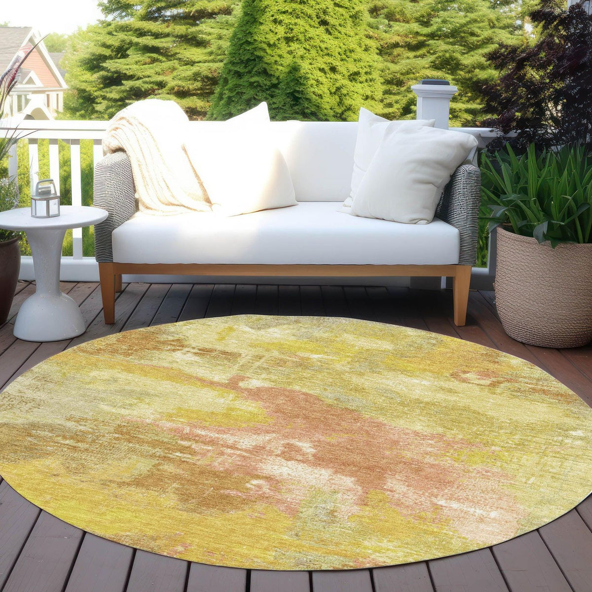 Iriara Aloe Washable Indoor-Outdoor Rug