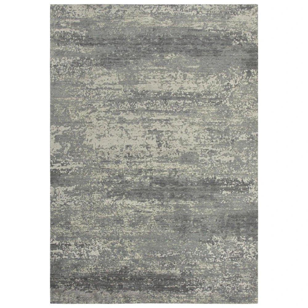 Abe Abstract Gray Large Area Rugs For Living Room