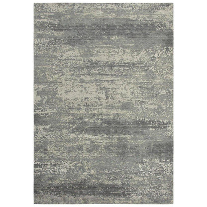 Abe Abstract Gray Large Area Rugs For Living Room