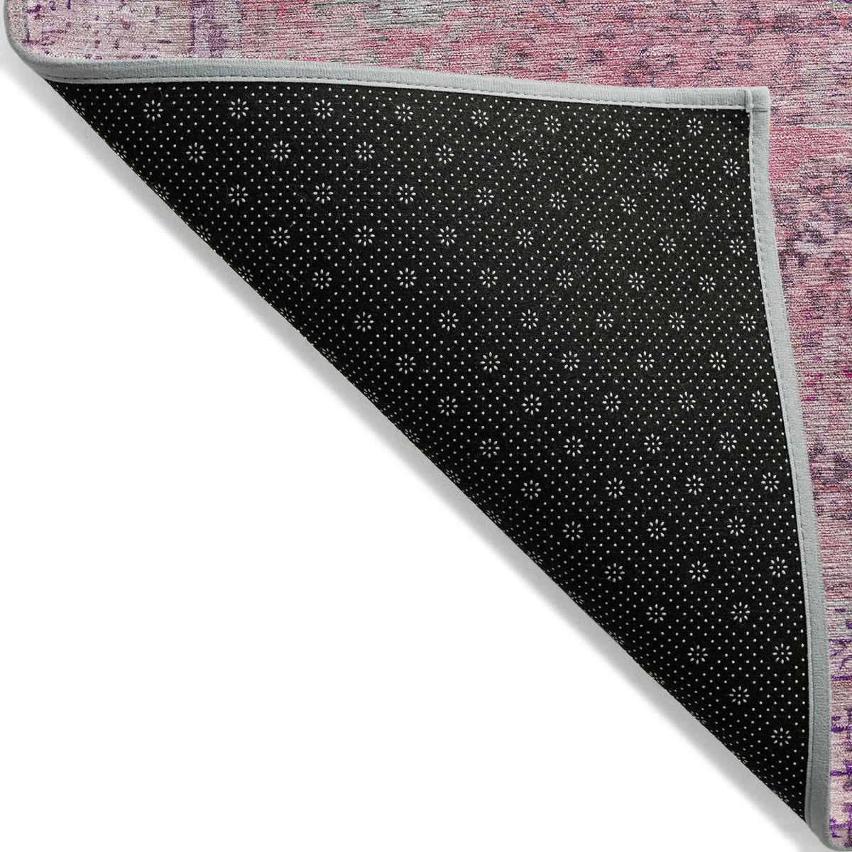 Irias Pink Washable Indoor-Outdoor Rug
