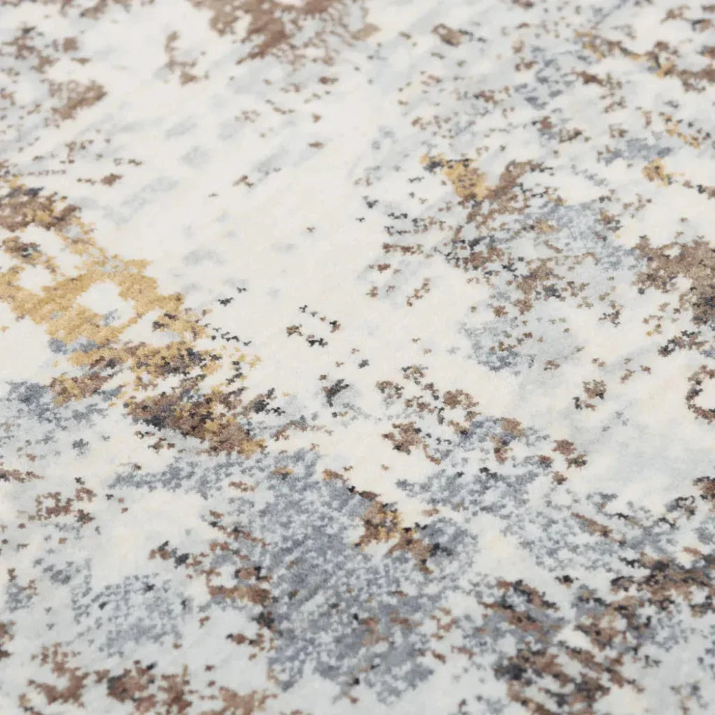 Bung Abstract Blue Large Area Rugs For Living Room - LOOMLAN - LOOMLAN - Area Rugs