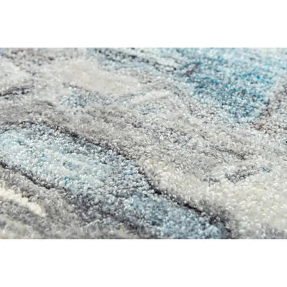 Bute Abstract Gray Area Rugs For Living Room - LOOMLAN - LOOMLAN - Area Rugs