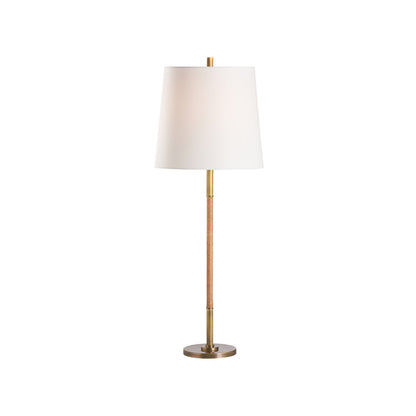 Chelsea House Amelia Rattan Warp Table Lamp