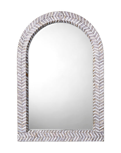 Beverly Mother Of Pearl Arch Wall Mirror By Jamie Young