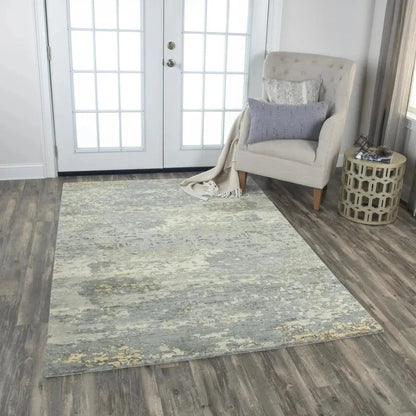 Bedo Abstract Gray Large Area Rugs For Living Room -- gray