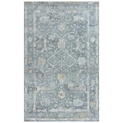 Bega Border Gray Large Area Rugs For Living Room