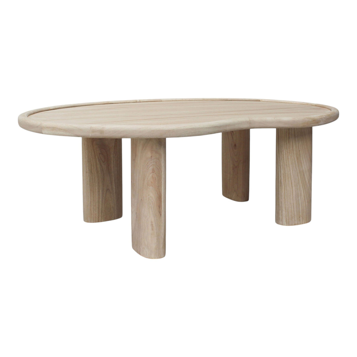 Kinny 49" Natural Wooden Coffee Table