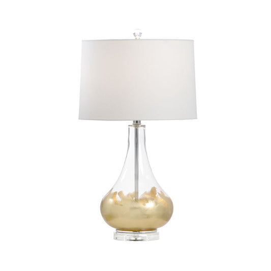 Chelsea House Hand Leafed Gold Design Table Lamp