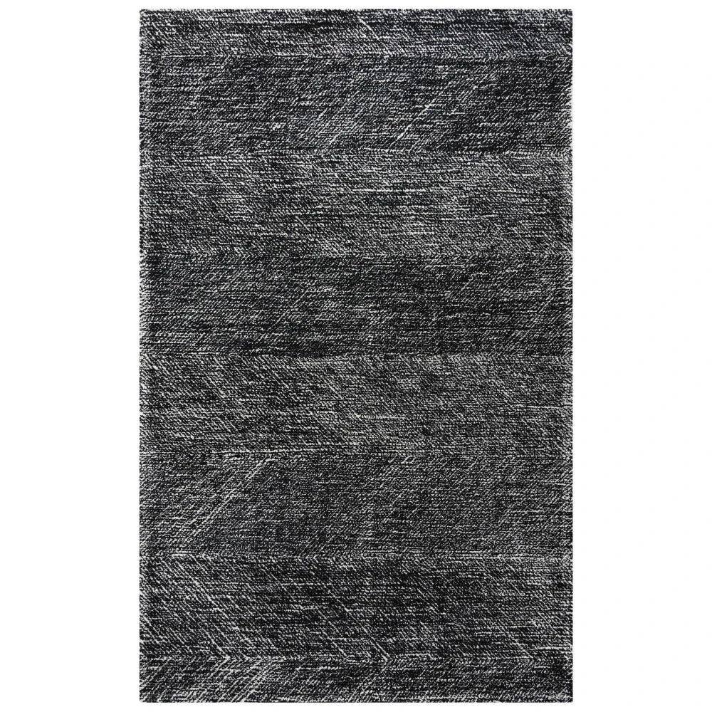 Caca Chevron Black Area Rugs For Living Room